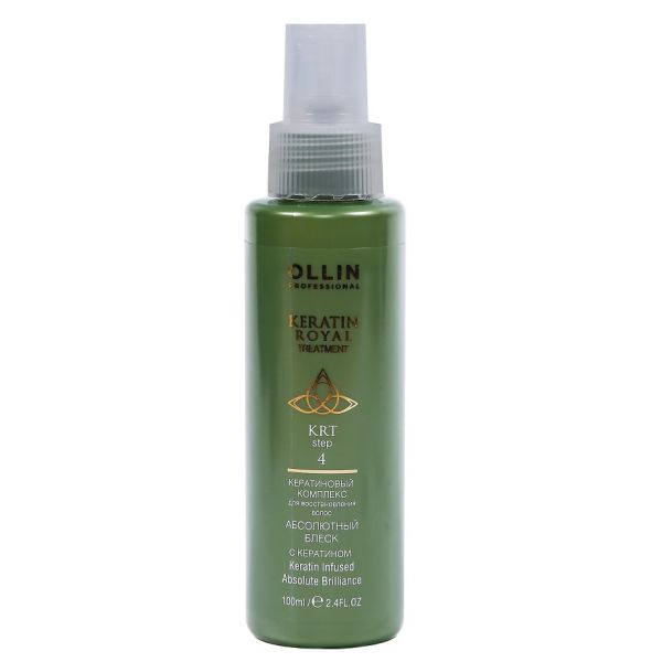 Absolute spray-shine with keratin Keratin Royal Treatment OLLIN 100 ml